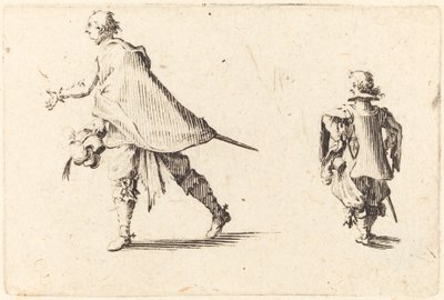 Gentleman ja hänen sivunsa tekijältä Jacques Callot