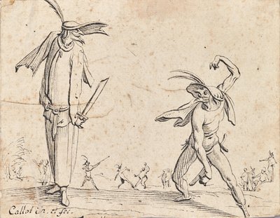 Gian Fritello ja Ciurlo tekijältä Jacques Callot
