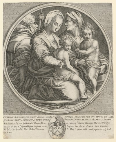 Pyhä perhe tekijältä Jacques Callot