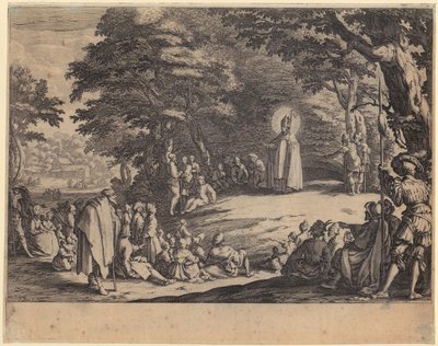 Pyhä Amand tekijältä Jacques Callot