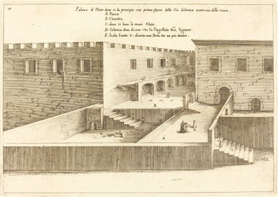 Pilatuksen talo tekijältä Jacques Callot