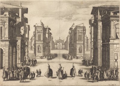 Il Solimano, 1. näytös tekijältä Jacques Callot