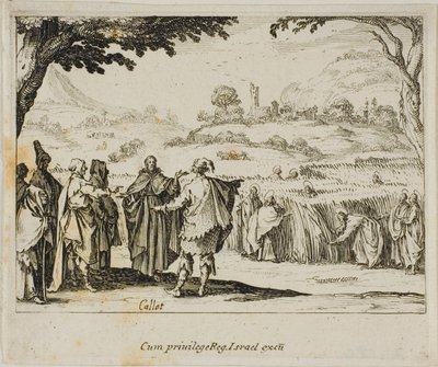 Jeesus ja fariseukset, Uusi testamentti -kirjasta. tekijältä Jacques Callot