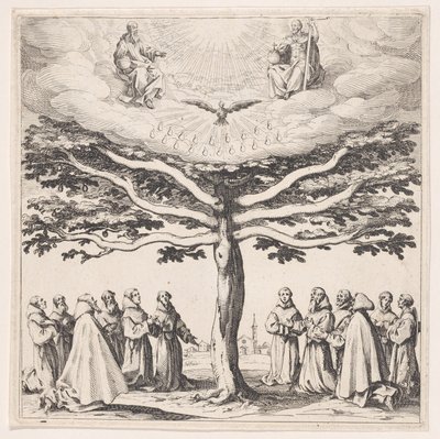 Pyhän Franciscuksen puu tekijältä Jacques Callot