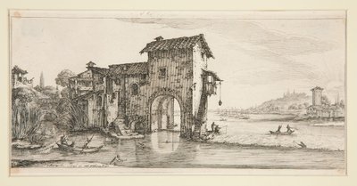 Vesimylly, sarjasta Maisemia Giovanni de