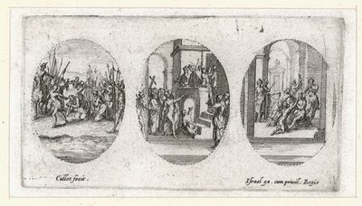 Passion ihmeet ... (kaiverrus) tekijältä Jacques Callot