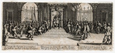 Sodan kurjuudet ja onnettomuudet ... (kaiverrus) tekijältä Jacques Callot