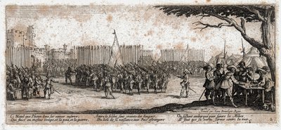 Sodan kurjuudet ja onnettomuudet ... (kaiverrus) tekijältä Jacques Callot
