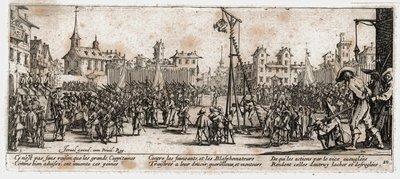Sodan kurjuudet ja onnettomuudet ... (kaiverrus) tekijältä Jacques Callot