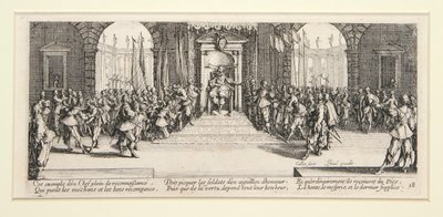 Sodan kurjuudet ja onnettomuudet - 18 etsauksen sarja tekijältä Jacques Callot