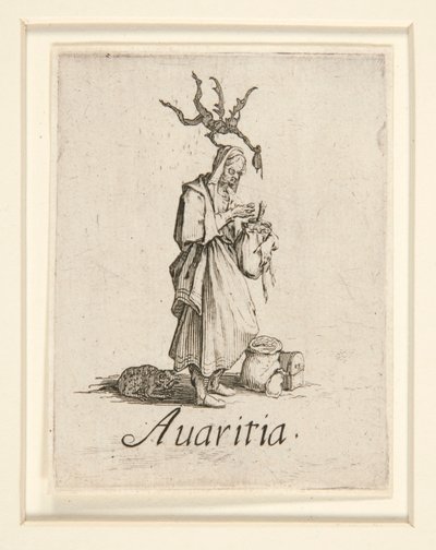 Les Peches Capitales (Seitsemän kuolemansyntiä): tekijältä Jacques Callot