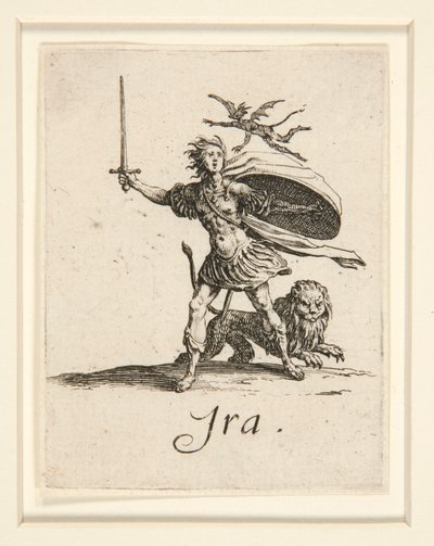 Seitsemän kuolemansyntiä: La Colere (Viha) tekijältä Jacques Callot