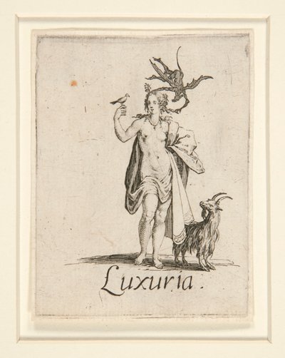 Seitsemän kuolemansyntiä: himo tekijältä Jacques Callot