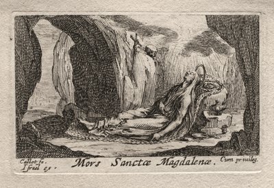 The Penitents: Steath of Ste. Madeleine tekijältä Jacques Callot