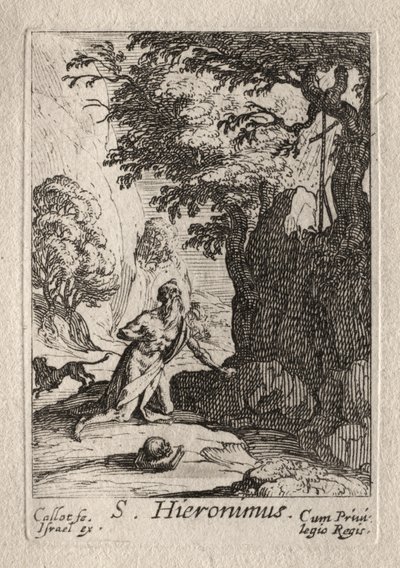 Katuneet: St. Jerome tekijältä Jacques Callot