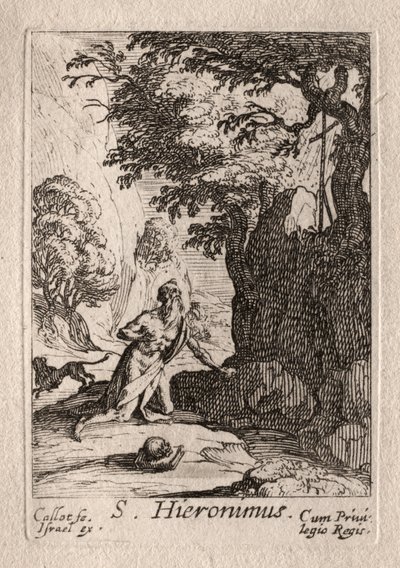 Katuneet: St. Jerome tekijältä Jacques Callot