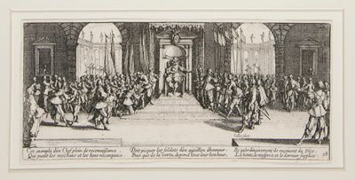 Sodan suuret kurjuudet: Ei. 18 - Palkintojen jakaminen tekijältä Jacques Callot