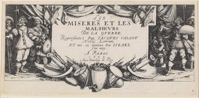 Sodan kurjuudet ja onnettomuudet tekijältä Jacques Callot