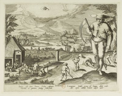 Kuukausi. 6, kesäkuu tekijältä Jacques Callot