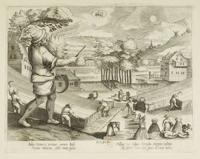 Kuukausi. 7, heinäkuu tekijältä Jacques Callot