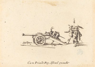 Ladataan tykkiä tekijältä Jacques Callot