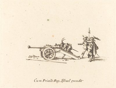 Ladataan tykkiä tekijältä Jacques Callot