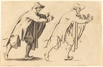 Mies Liikkuu äkillisesti tekijältä Jacques Callot