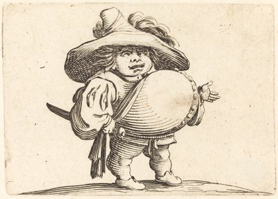 Mies, jolla on iso vatsa tekijältä Jacques Callot
