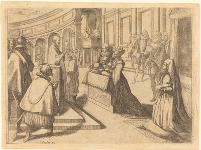 Margaret Itävallan ja Filip III avioliitto tekijältä Jacques Callot
