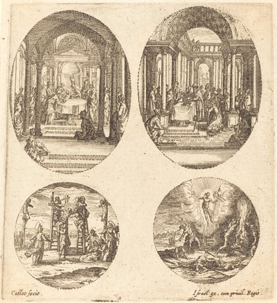 Passion mysteerit tekijältä Jacques Callot