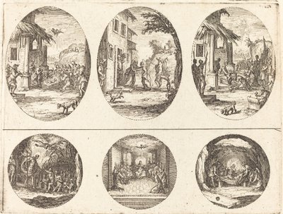 Passion mysteerit tekijältä Jacques Callot