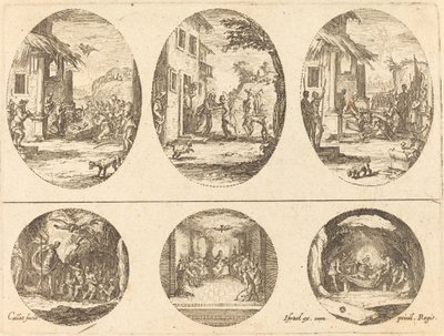 Passion mysteerit tekijältä Jacques Callot