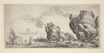 Merivoimien taistelu tekijältä Jacques Callot