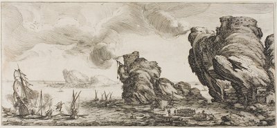 Pantalone, kolme italialaista koomikkoa tekijältä Jacques Callot