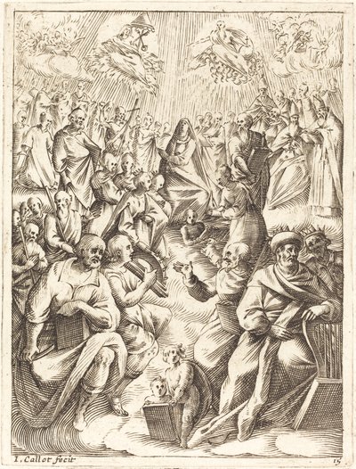Paratiisi, 16081611. tekijältä Jacques Callot