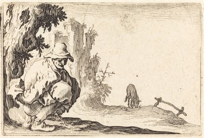 Talonpojan ulostaminen tekijältä Jacques Callot