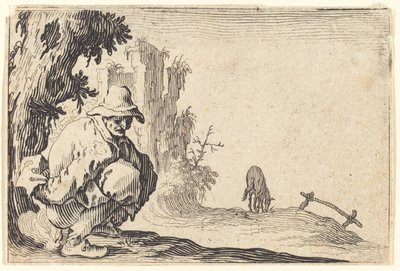 Talonpojan ulostaminen tekijältä Jacques Callot