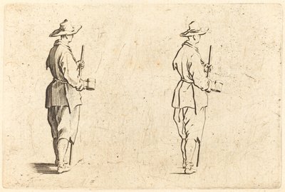 Talonpoika kupilla, n. 1622. tekijältä Jacques Callot