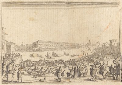 Piazza Porta al Pratolla tekijältä Jacques Callot