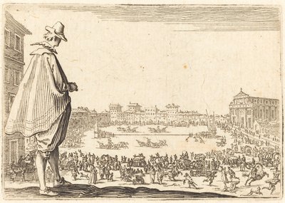 Piazza Santa Maria Novella, Firenze, n. 1622. tekijältä Jacques Callot