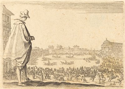 Piazza Santa Maria Novella, Firenze, n. 1622. tekijältä Jacques Callot
