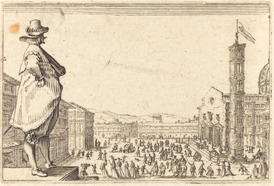 Piazza del Duomo, Firenze tekijältä Jacques Callot