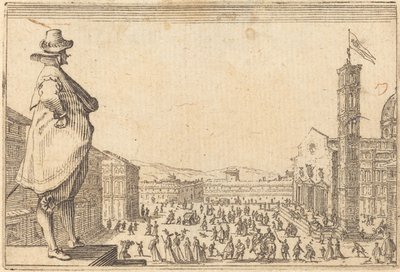 Piazza del Duomo, Firenze tekijältä Jacques Callot