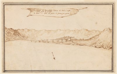 Planometrinen näkymä Mazachebirista tekijältä Jacques Callot