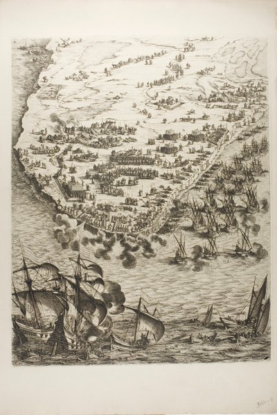 Levy neljä La Rochellen piirityksestä tekijältä Jacques Callot