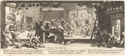 Suuren maalaistalon ryöstäminen tekijältä Jacques Callot