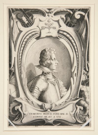Francois de Mediciksen muotokuva tekijältä Jacques Callot
