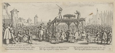 Pyörä, sarjan ”Sodan kauhut” 14. osa tekijältä Jacques Callot