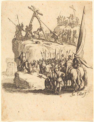 Ristin nostaminen tekijältä Jacques Callot