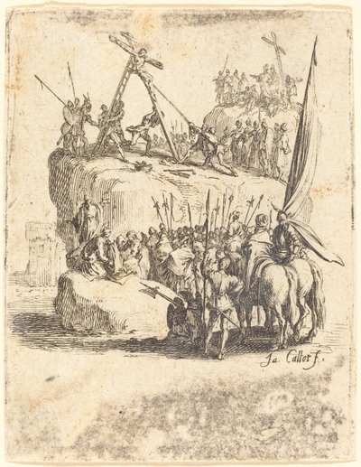 Ristin nostaminen tekijältä Jacques Callot